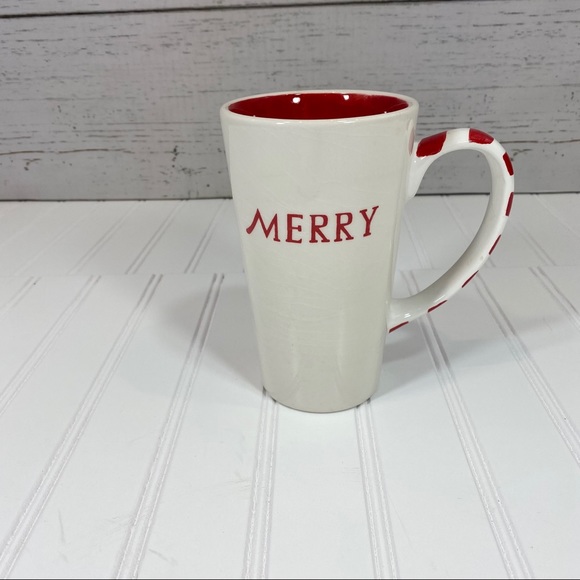Red & White Holiday Tall mug - Picture 2 of 8